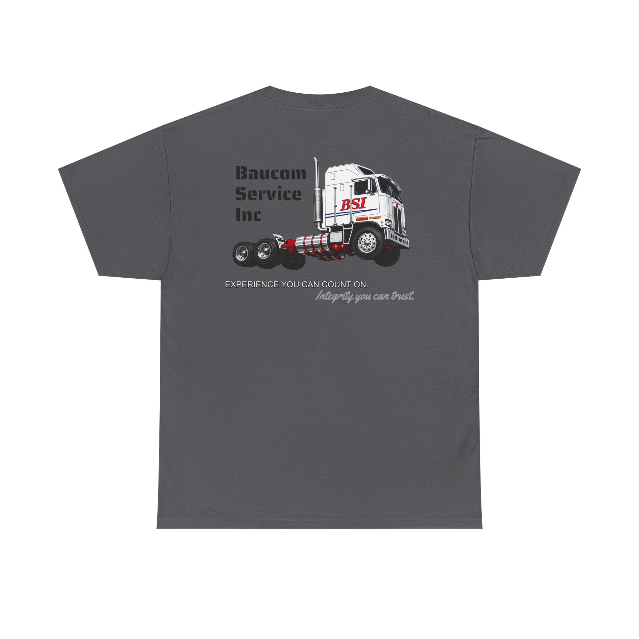 Truck Company Tee — BSI Semi-Truck Graphic T-Shirt
