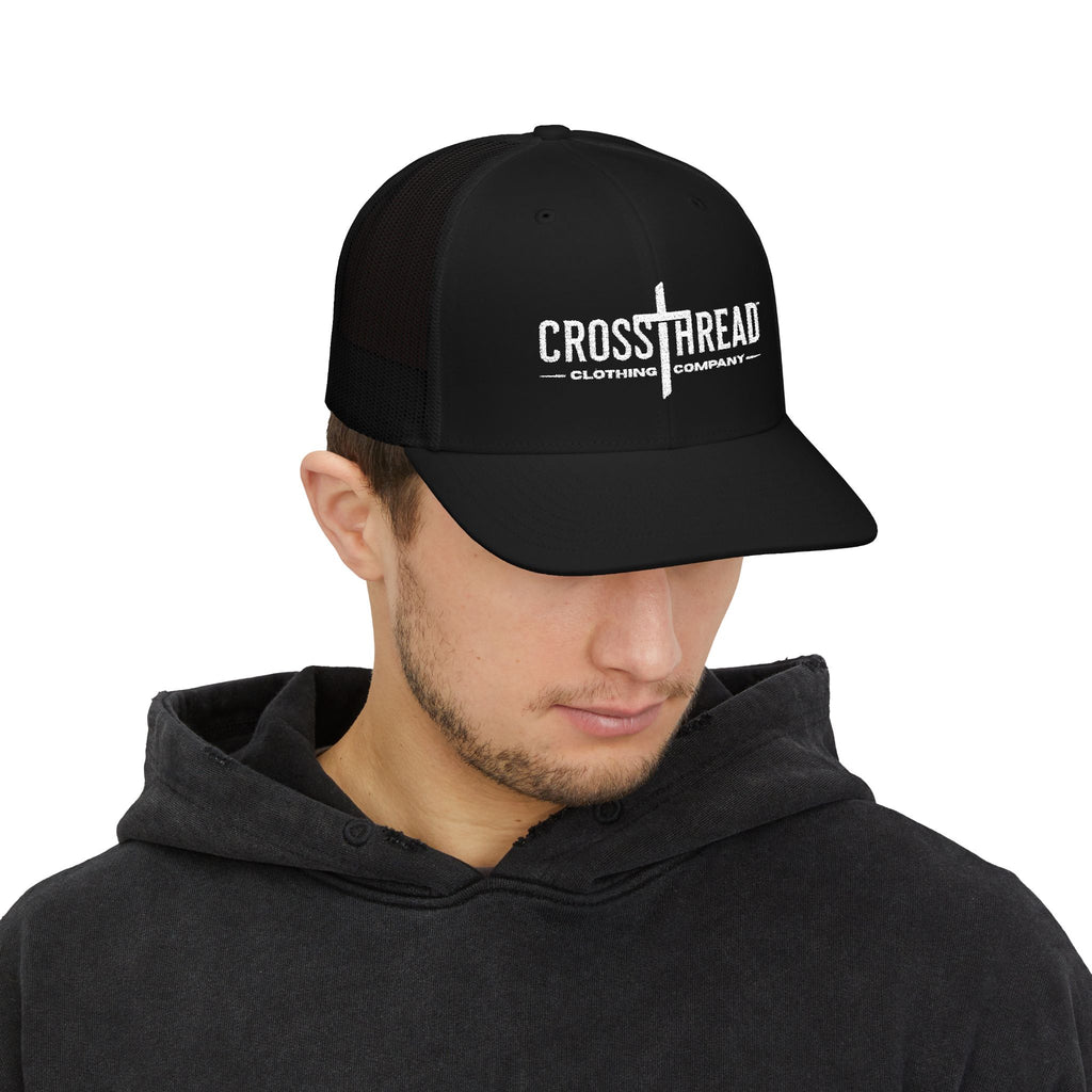 CrossThread Embroidered Trucker Hat