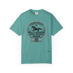 Certified Free Range Mom T-Shirt —  Farm Mom Tee, Horse & Boots Graphic