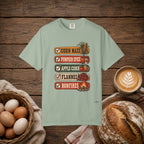 Fall Checklist Comfort Colors Shirt