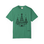 Trio of Christmas Trees T-shirt