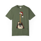 Christmas T-Style Guitar Comfort Colors Shirt