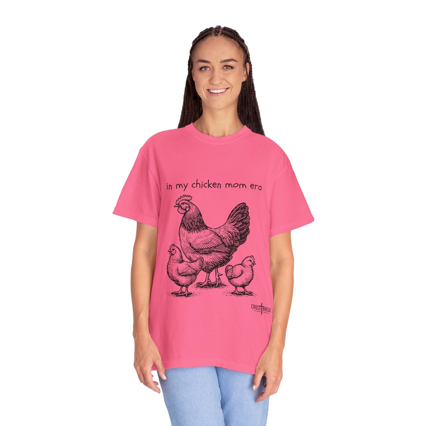 "Chicken Mom Era" Comfort Colors T-Shirt