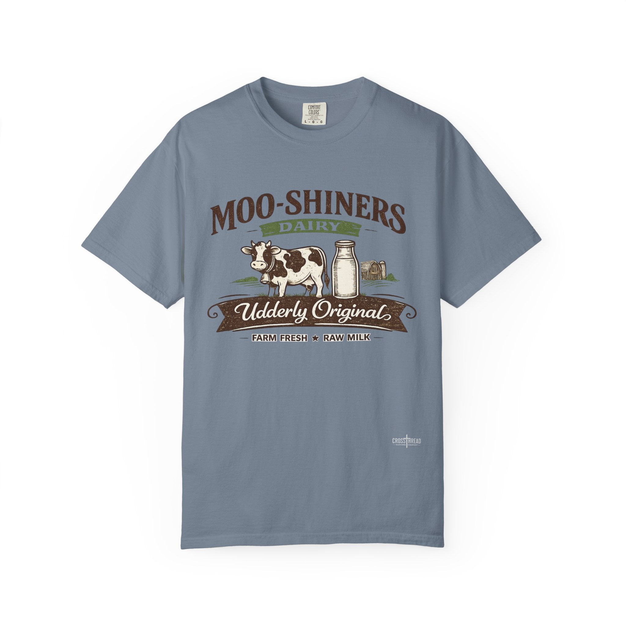 Moo-Shiners 'Udderly Original' Graphic T-Shirt