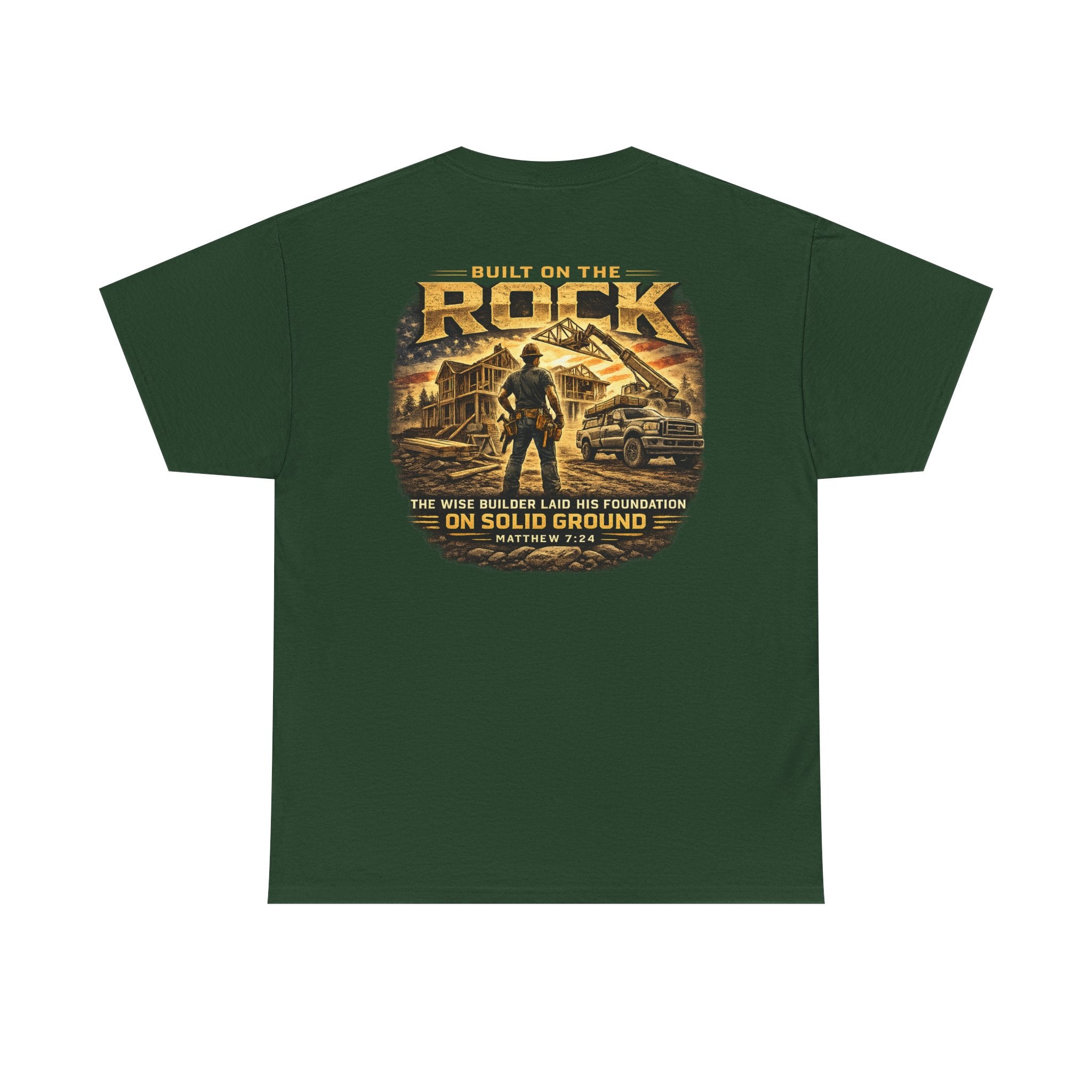 Built on the Rock Construction T-Shirt