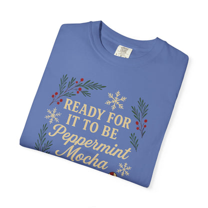Christmas Peppermint Mocha Comfort Colors T-shirt