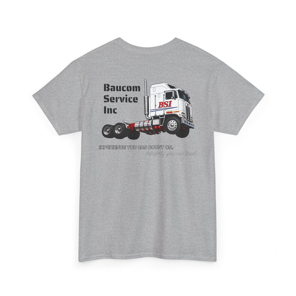 Truck Company Tee — BSI Semi-Truck Graphic T-Shirt