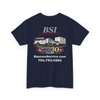 BSI Logo T-Shirt — Baucom Service 30th Anniversary Crew Tee