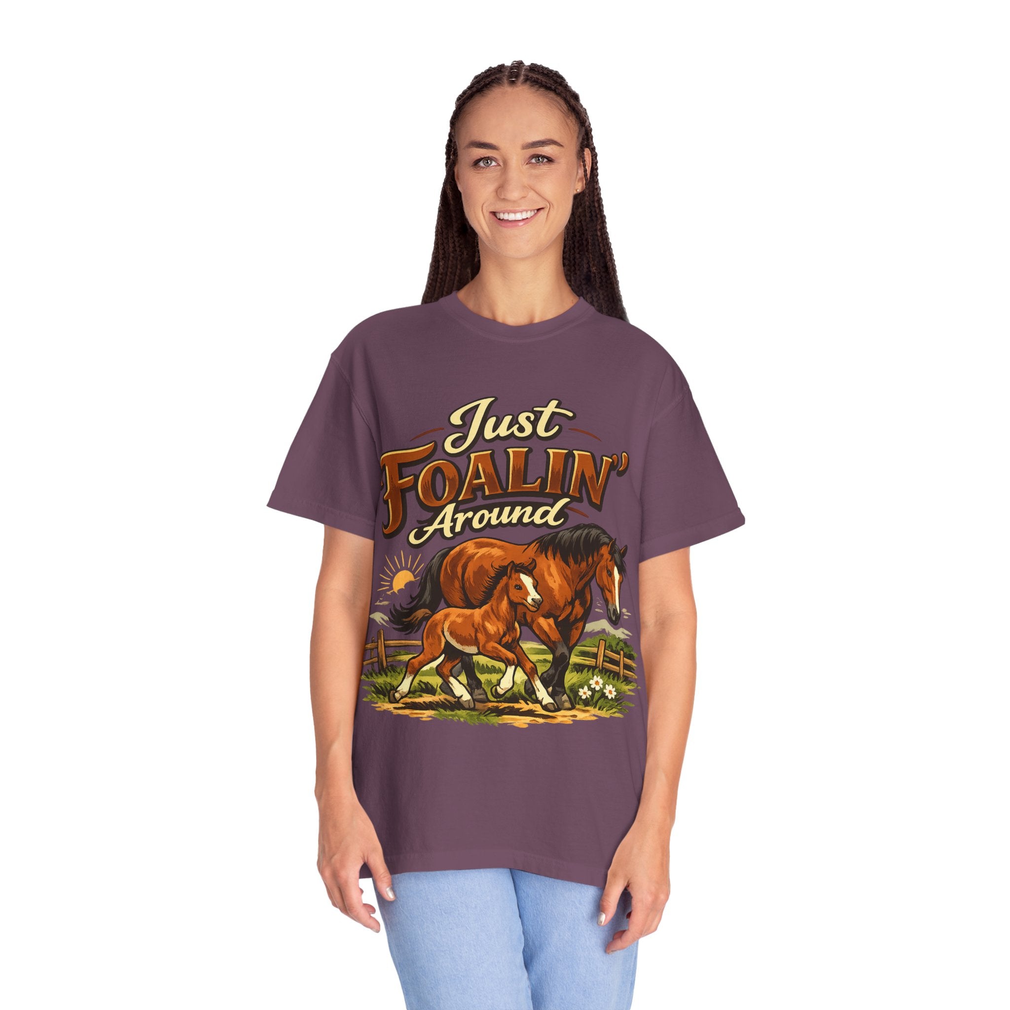 Just Foalin' Around Horse T-Shirt