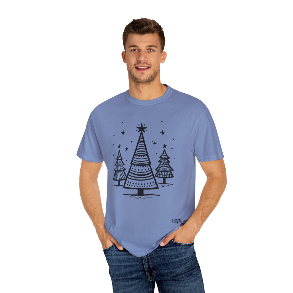 Trio of Christmas Trees T-shirt