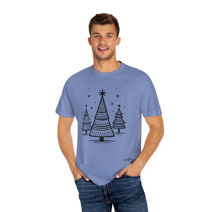Trio of Christmas Trees T-shirt