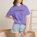 "Guess What?" Chicken Butt Cute Hen Graphic Tee