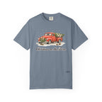Christmas on the Farm Red Truck Comfort Colors Shirt