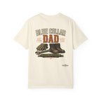Blue Collar Dad T-Shirt — Vintage Work Gloves and Boots Design