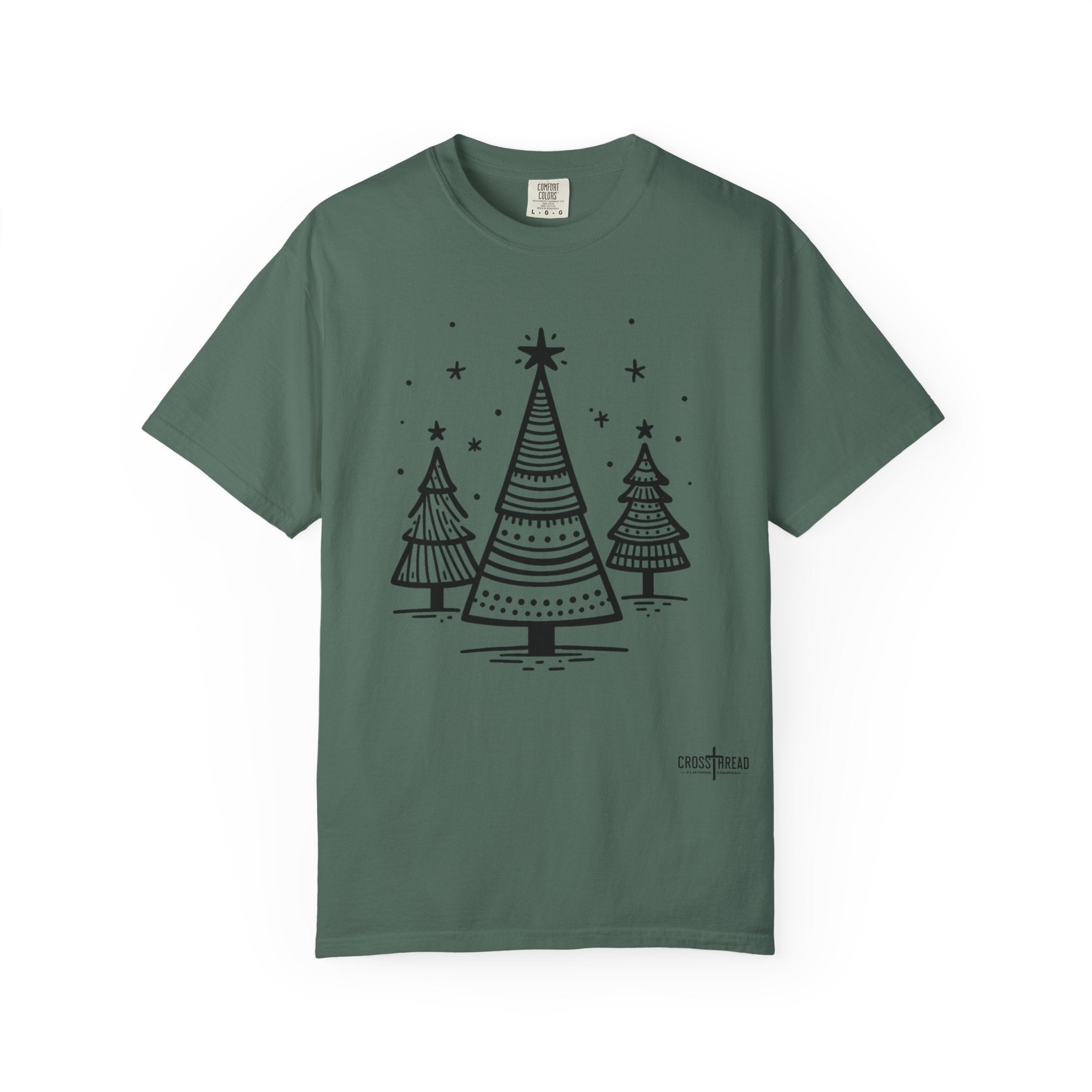 Trio of Christmas Trees T-shirt