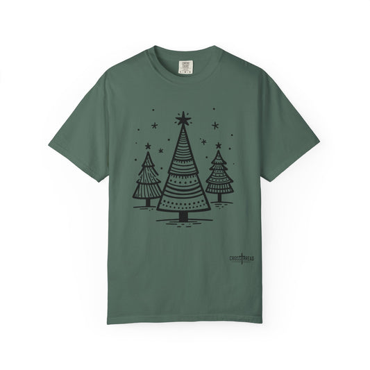 Trio of Christmas Trees T-shirt