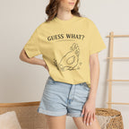 "Guess What?" Chicken Butt Cute Hen Graphic Tee