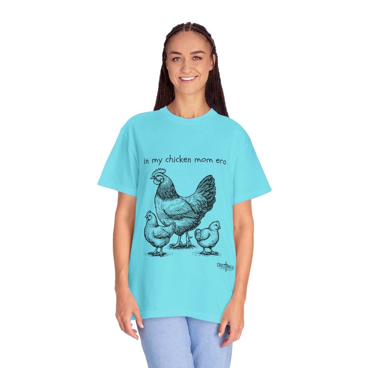 "Chicken Mom Era" Comfort Colors T-Shirt