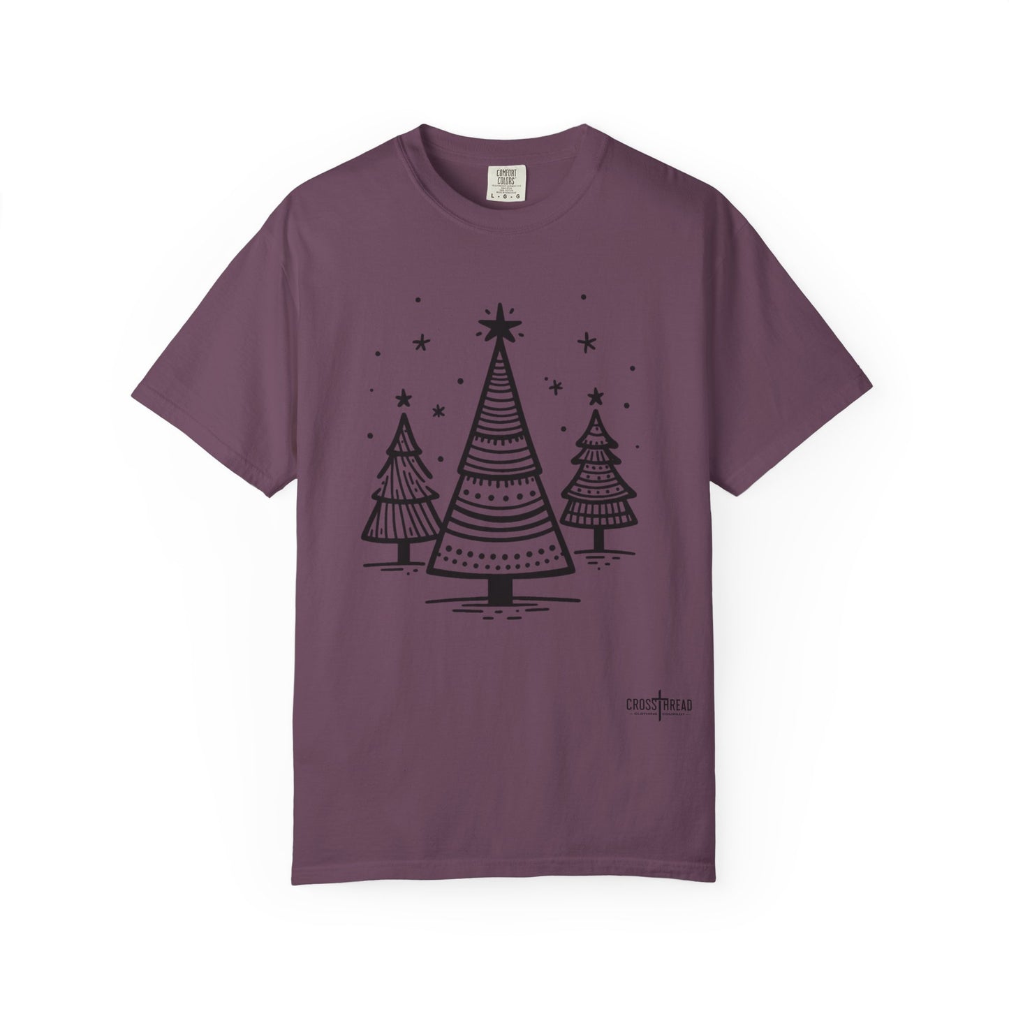Trio of Christmas Trees T-shirt