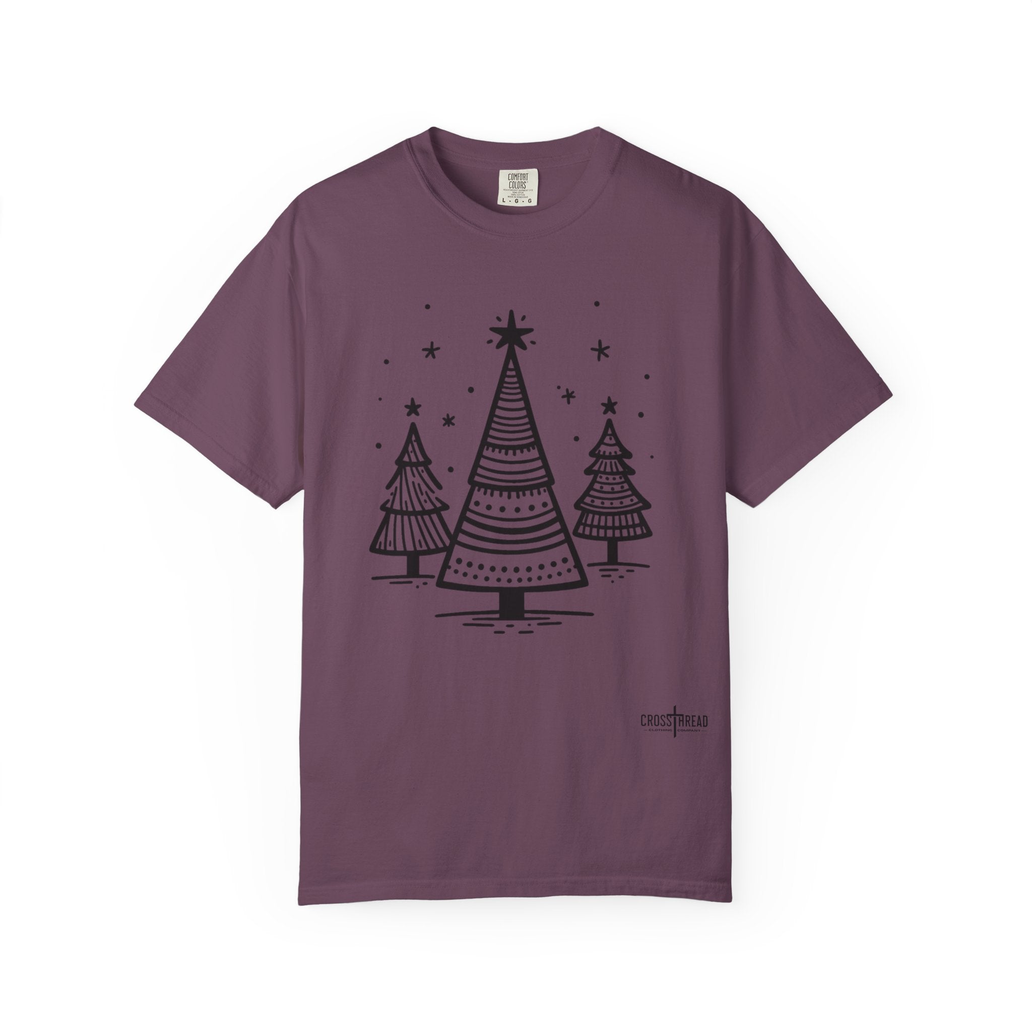 Trio of Christmas Trees T-shirt
