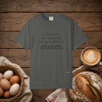 Rooster is Sketch Comfort Colors Shirt