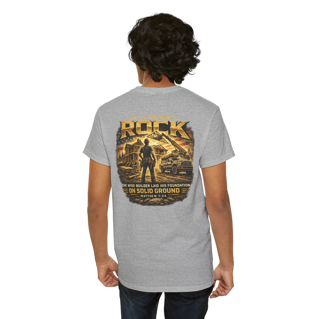 Built on the Rock Construction T-Shirt