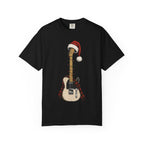 Christmas T-Style Guitar Comfort Colors Shirt