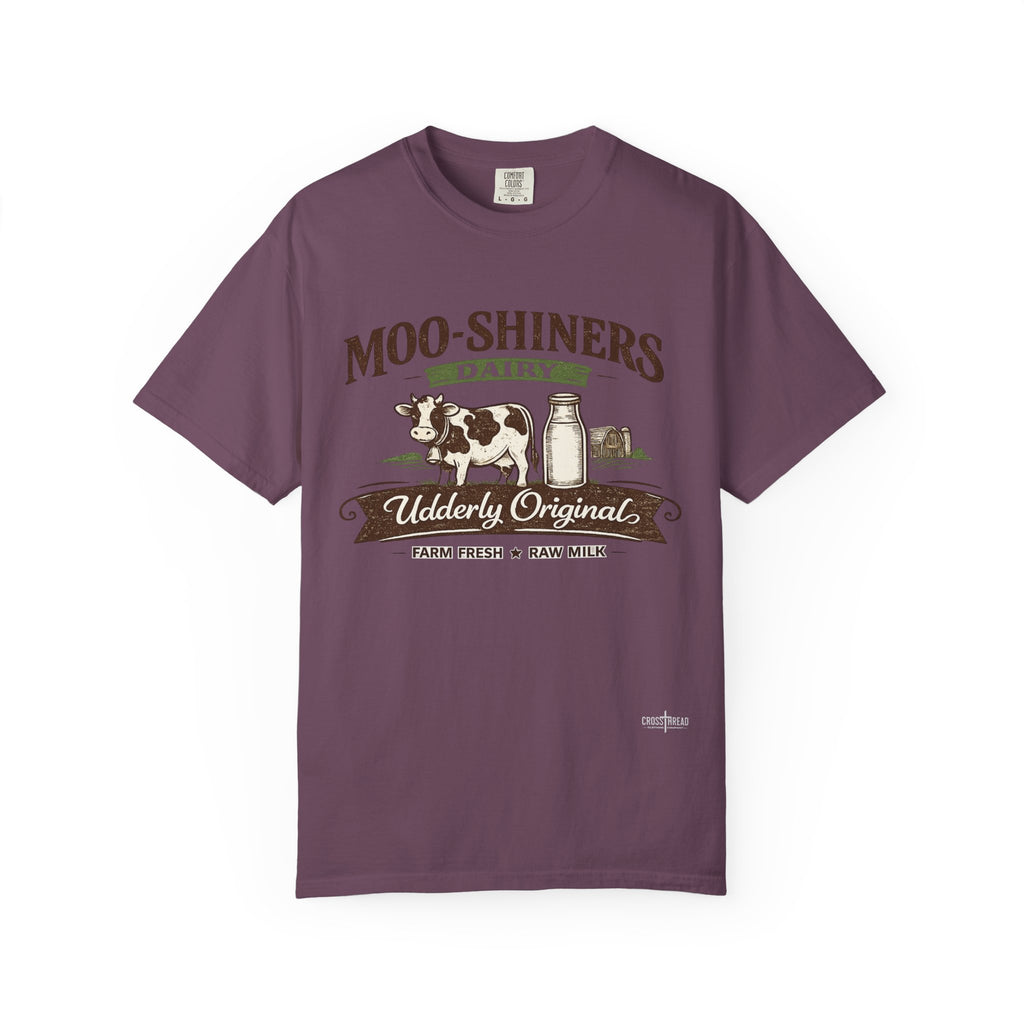 Moo-Shiners 'Udderly Original' Graphic T-Shirt