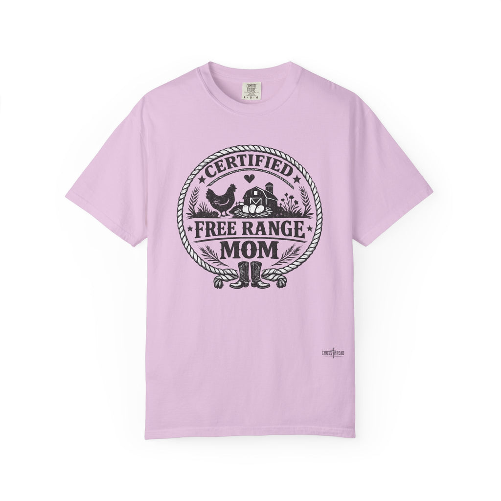 "Certified Free Range Mom" Tee