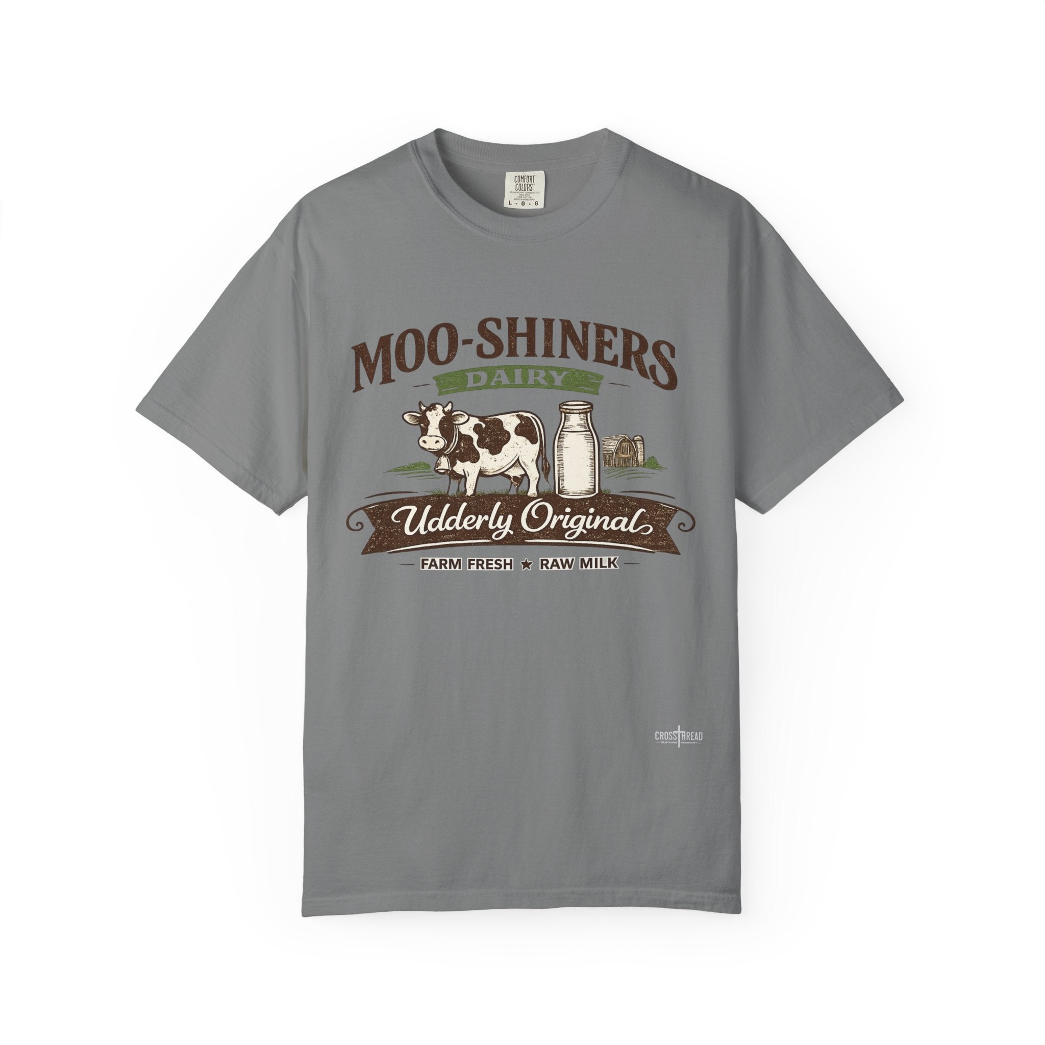 Moo-Shiners 'Udderly Original' Graphic T-Shirt