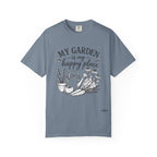 "My Garden is My Happy Place" Premium Comfort Colors T Shirt