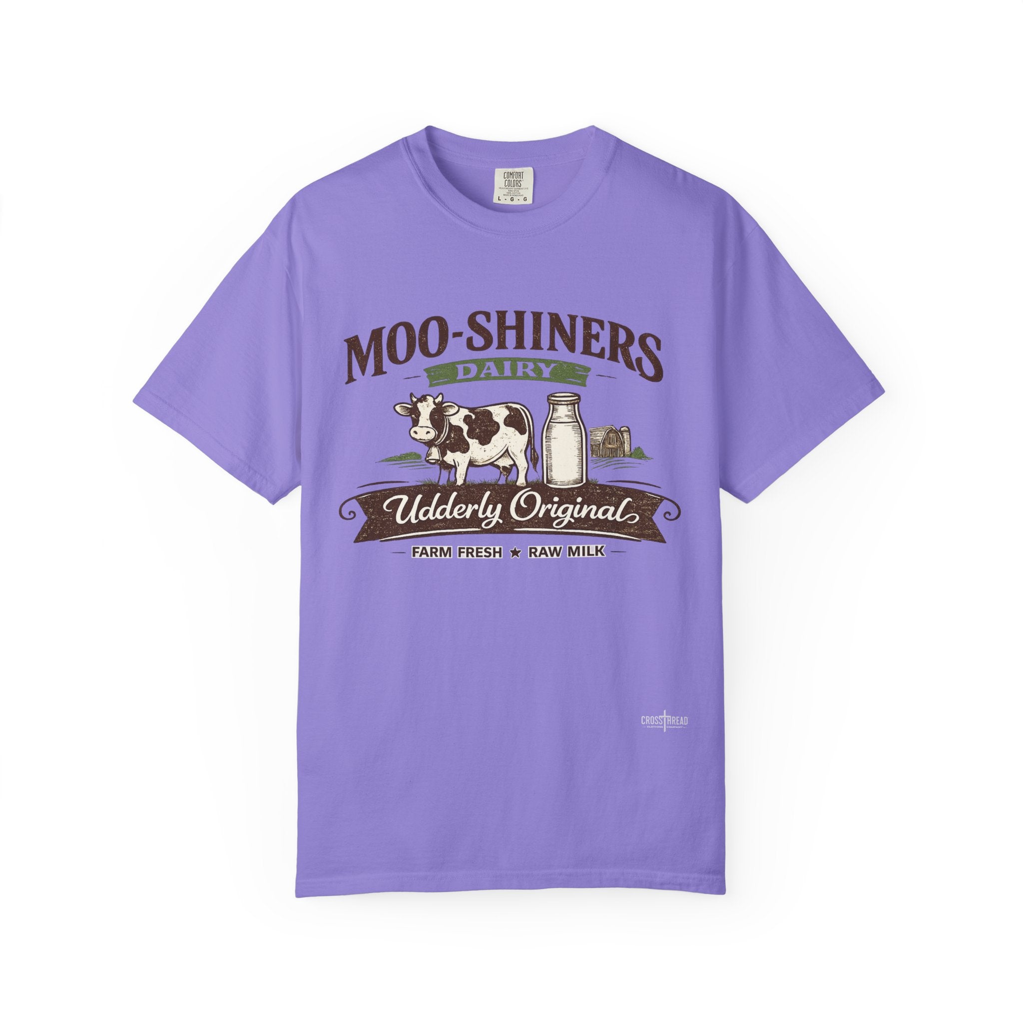 Moo-Shiners 'Udderly Original' Graphic T-Shirt