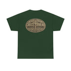 CrossThread Belt Buckle Logo Tee — Faith That Works Cotton T-Shirt
