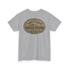 CrossThread Belt Buckle Logo Tee — Faith That Works Cotton T-Shirt