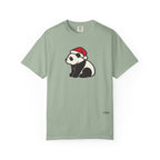 Panda Santa Hat Comfort Colors T-Shirt