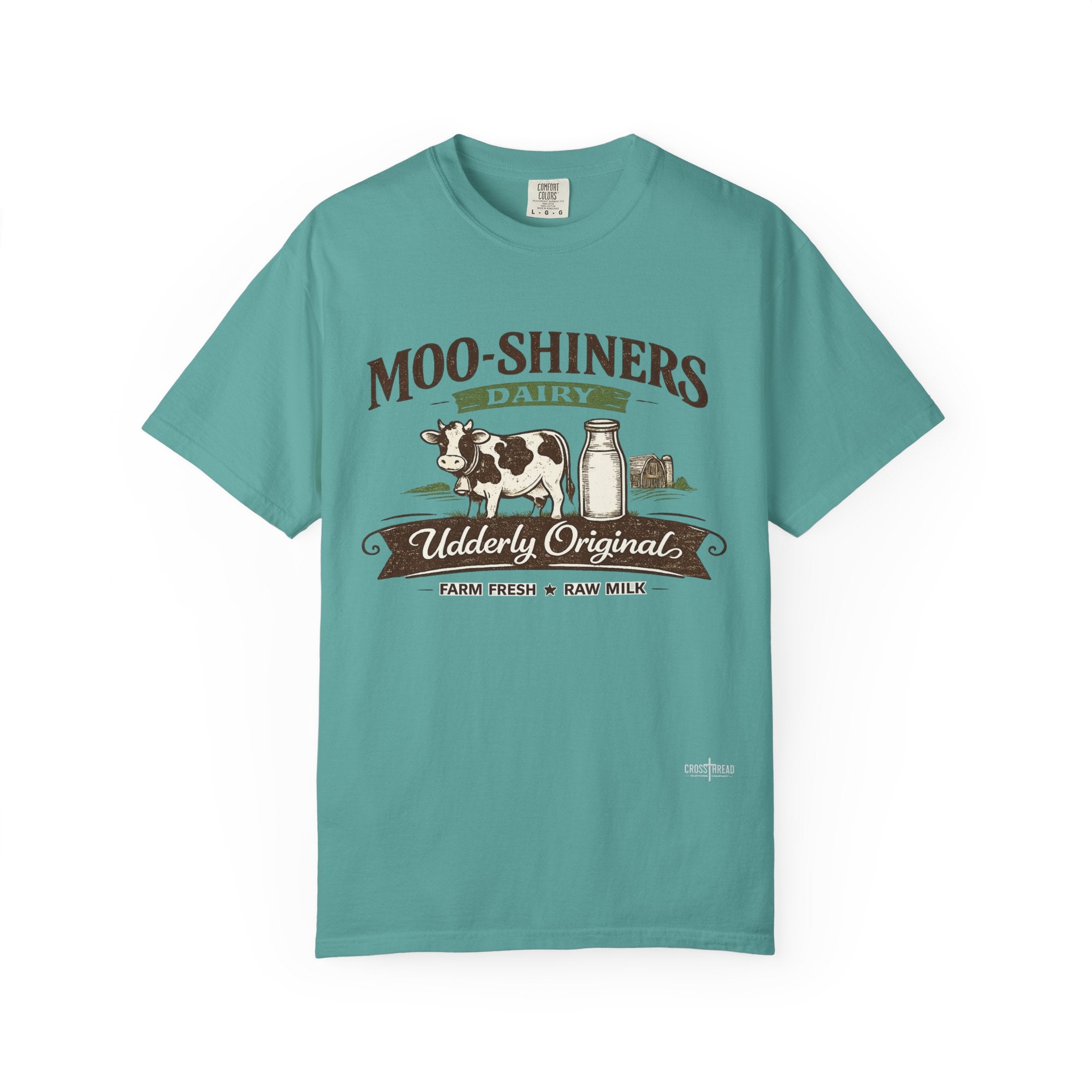 Moo-Shiners 'Udderly Original' Graphic T-Shirt