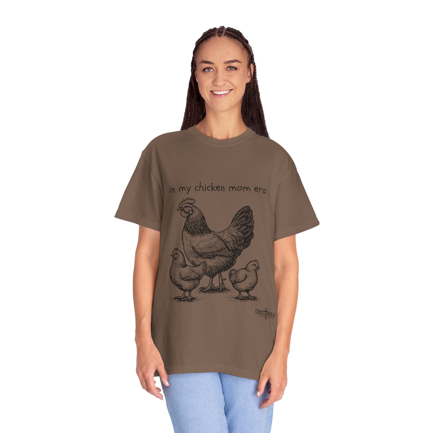 "Chicken Mom Era" Comfort Colors T-Shirt