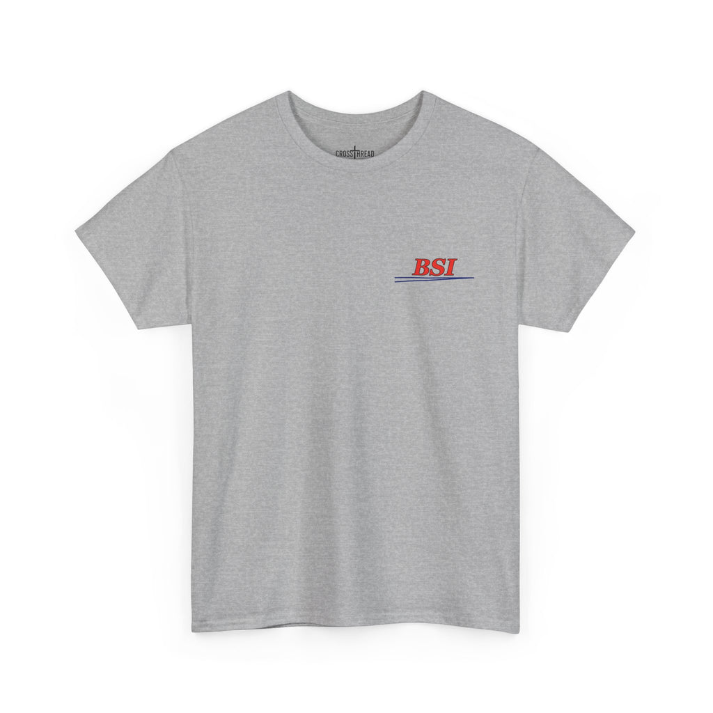 BSI Logo T-Shirt — Baucom Service 30th Anniversary Crew Tee