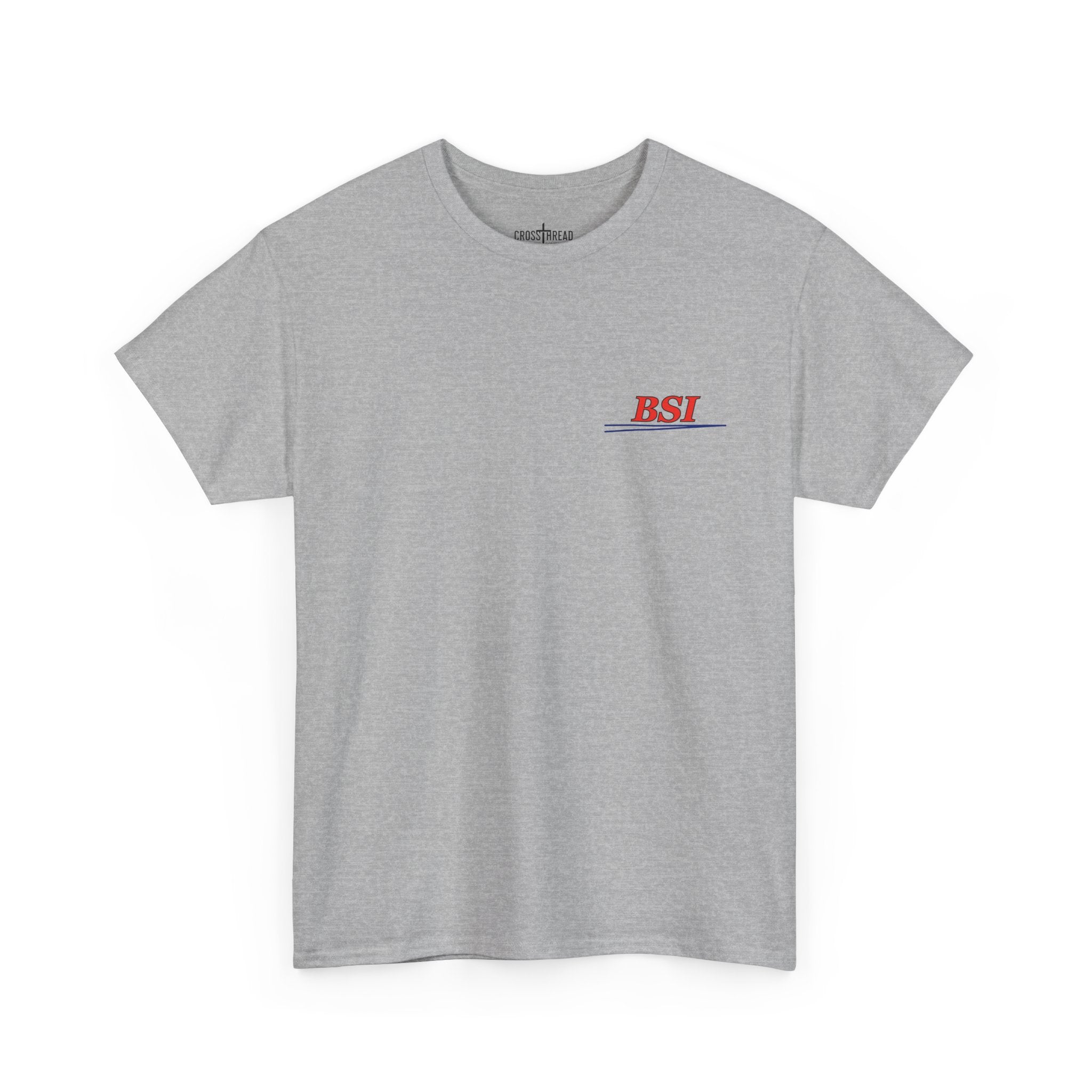 BSI Logo T-Shirt — Baucom Service 30th Anniversary Crew Tee