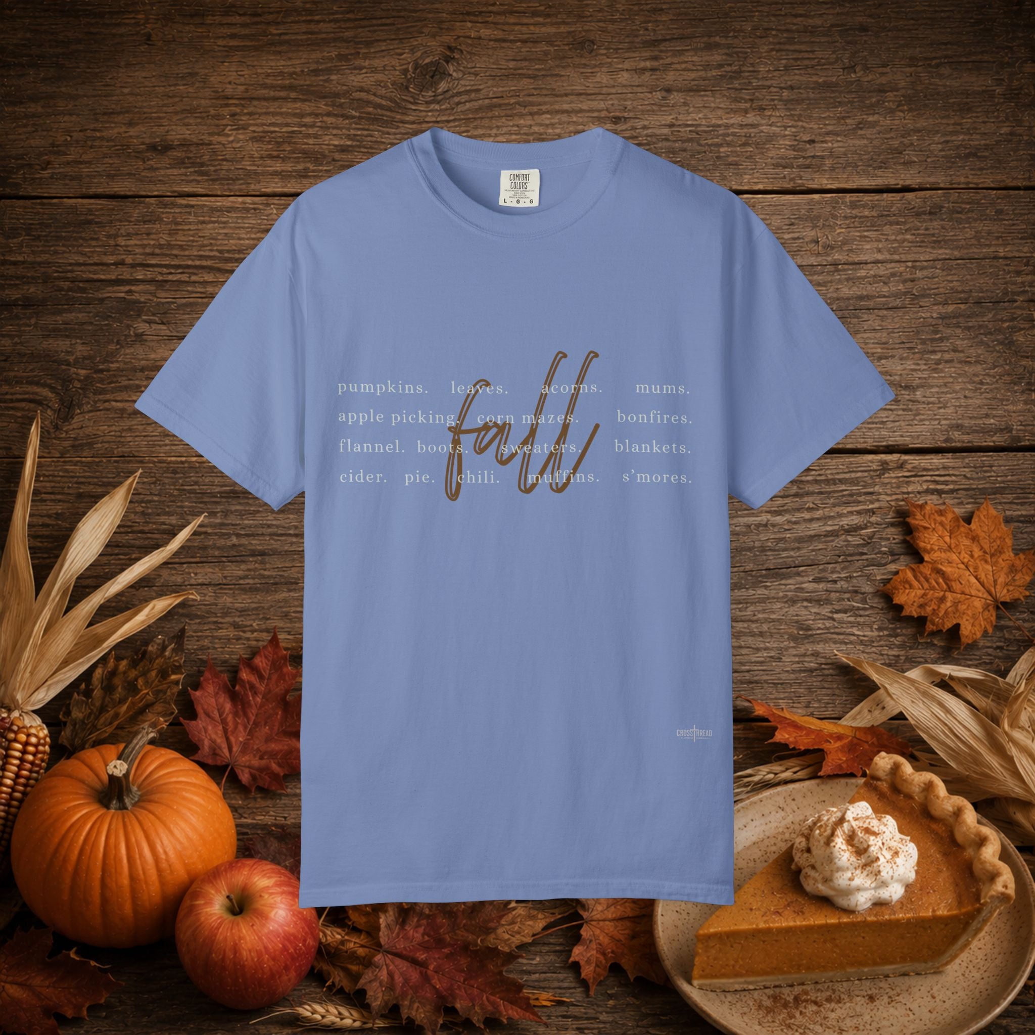 Fall Favorite Things Comfort Colors Shirt