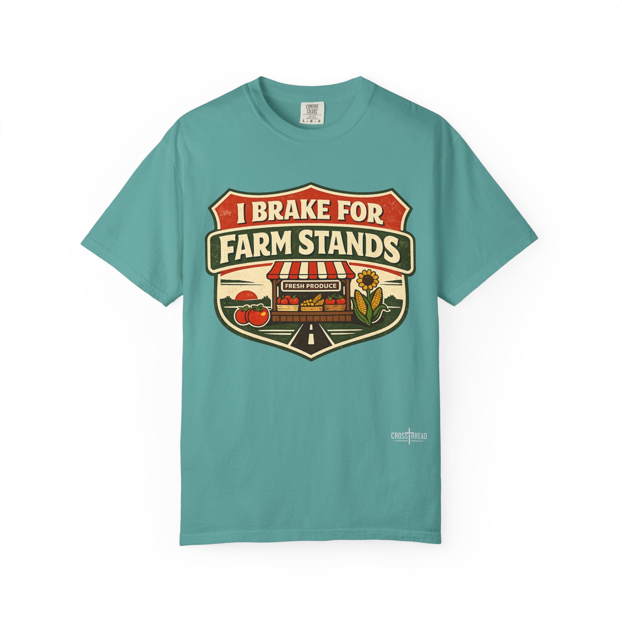 “I Brake for Farm Stands” Vintage Farm Market Tee