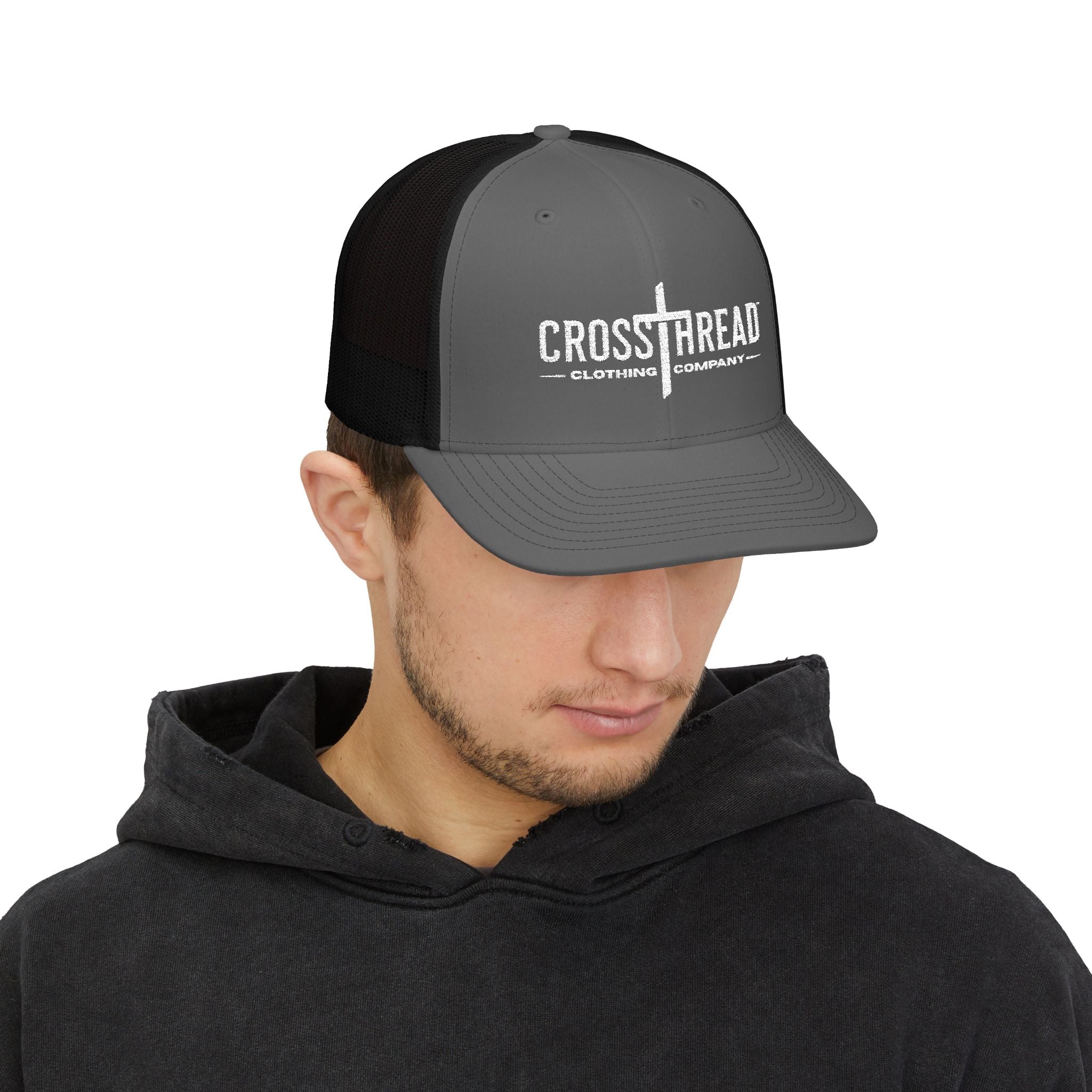 CrossThread Embroidered Trucker Hat