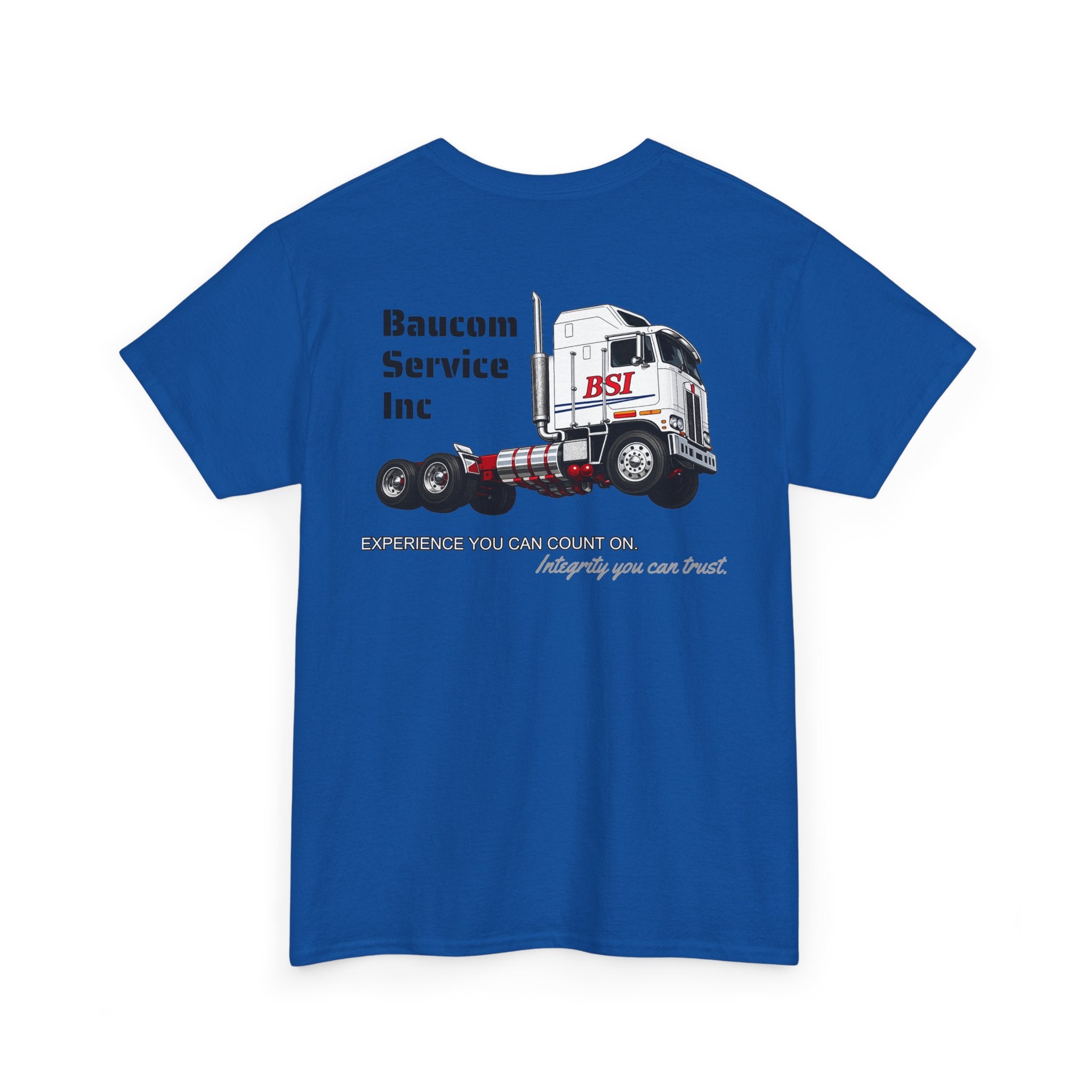 Truck Company Tee — BSI Semi-Truck Graphic T-Shirt