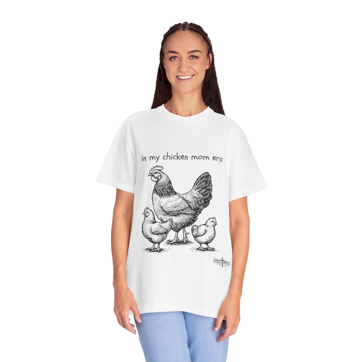 "Chicken Mom Era" Comfort Colors T-Shirt
