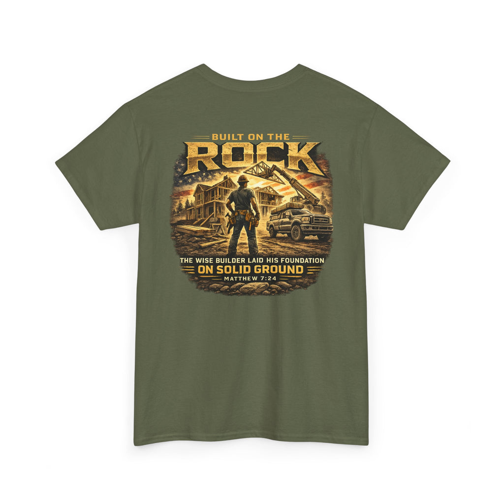 Built on the Rock Construction T-Shirt