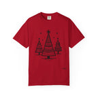 Trio of Christmas Trees T-shirt