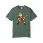 Santa T-Style Guitar Comfort Colors Shirt