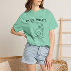 "Guess What?" Chicken Butt Cute Hen Graphic Tee