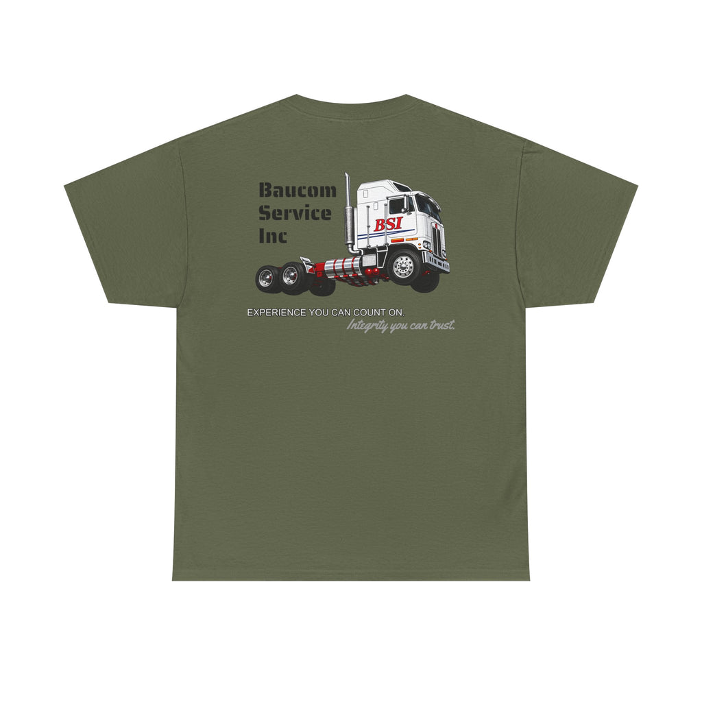 Truck Company Tee — BSI Semi-Truck Graphic T-Shirt