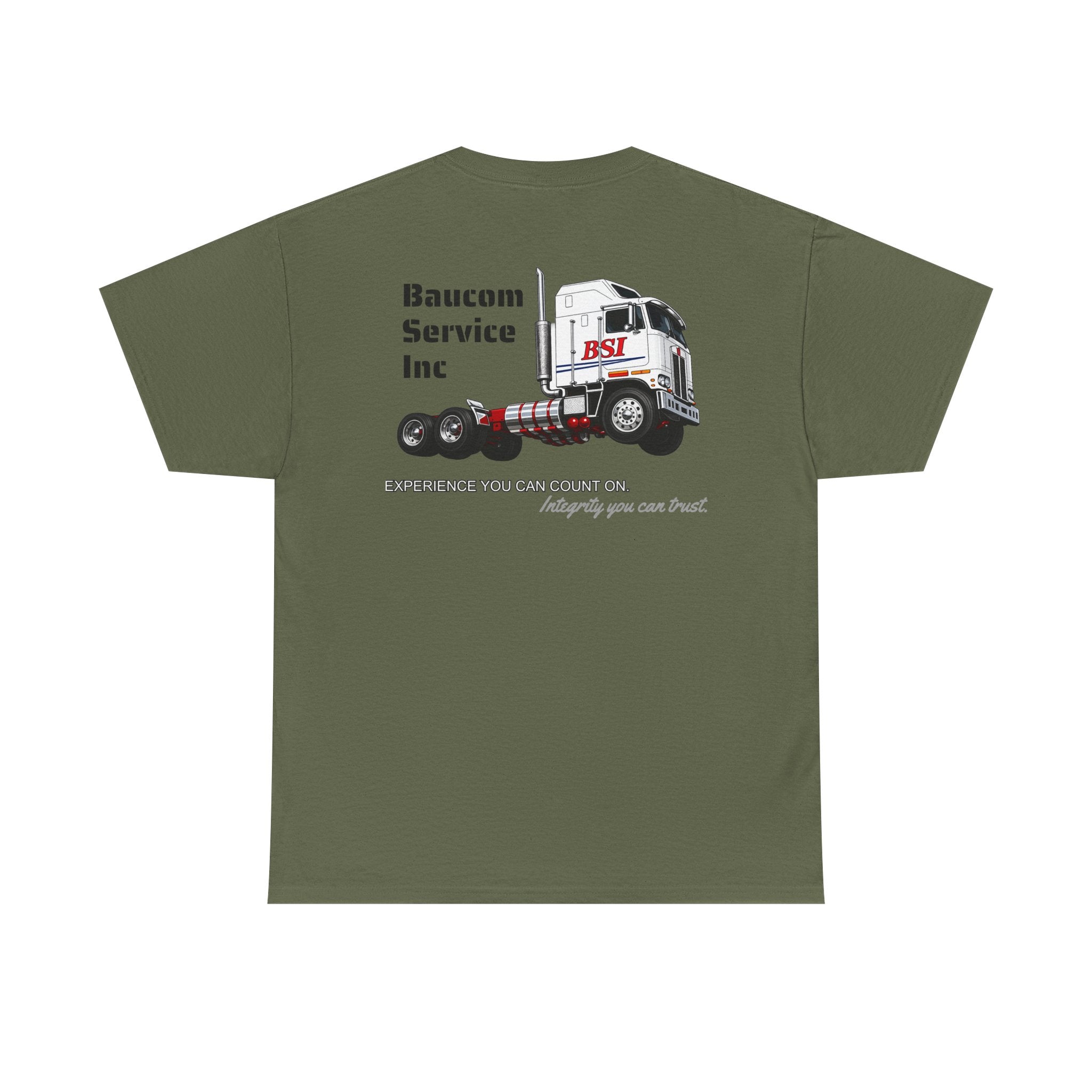 Truck Company Tee — BSI Semi-Truck Graphic T-Shirt